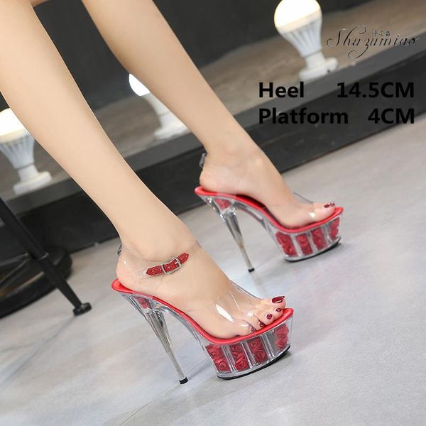 wedding crystal shoes catwalk nightclub model super high heel thin with sandals platform 15cm pole dancing women's, Black
wedding crystal shoes catwalk nightclub model super high heel thin with sandals platform 15cm pole dancing women's, Black