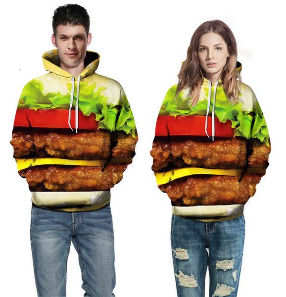 men's nnd women's sweatshirts digital print hamburg sweater fashion versatile loose and hooded sweater style, Black
men's nnd women's sweatshirts digital print hamburg sweater fashion versatile loose and hooded sweater style, Black