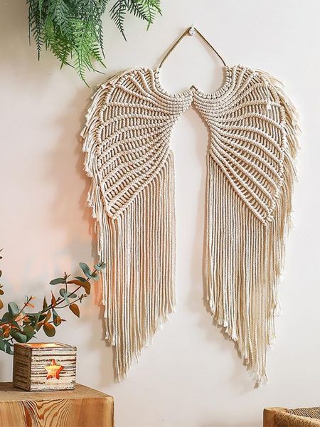decorative objects & figurines angel wing woven tapestry wall hanging boho macaron bohemian ornament for home bedroom livingroom
decorative objects & figurines angel wing woven tapestry wall hanging boho macaron bohemian ornament for home bedroom livingroom