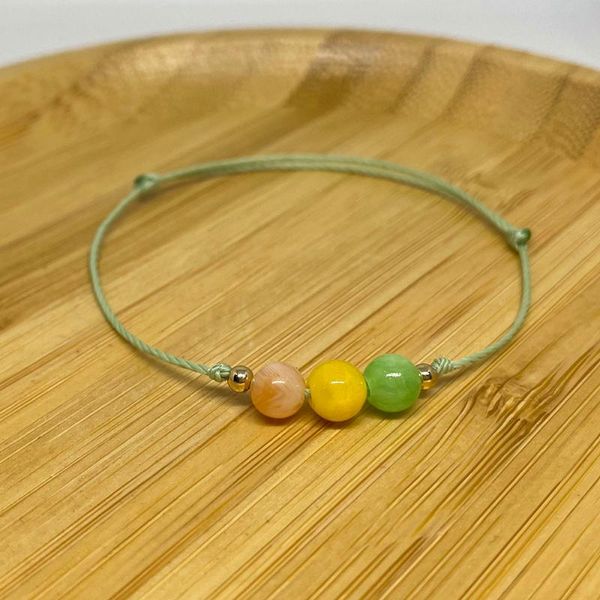 charm bracelets women summer handmade adjustable green thread beads jewelry fashion natural stones decorations gifts to girlfriend, Golden;silver
charm bracelets women summer handmade adjustable green thread beads jewelry fashion natural stones decorations gifts to girlfriend, Golden;silver