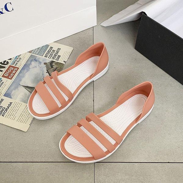 sandals women 2021 jelly plastic ladies summer soft bottom mom flat beach shoes 36-41, Black
sandals women 2021 jelly plastic ladies summer soft bottom mom flat beach shoes 36-41, Black