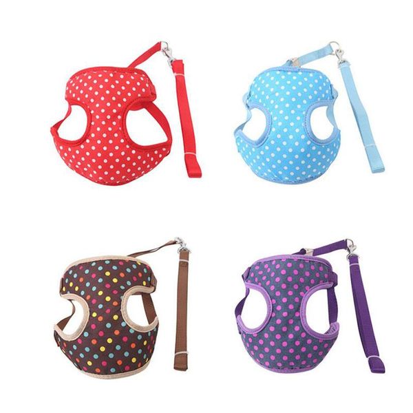 dog collars & leashes pet harness nylon dot and leash set chihuahua puppy cat adjustable vest walking lead for small dogs cats arnes perro
dog collars & leashes pet harness nylon dot and leash set chihuahua puppy cat adjustable vest walking lead for small dogs cats arnes perro