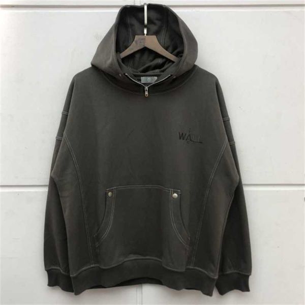 men's hoodies & sweatshirts 2021fw paf archive hoodie men women wall embroidered logo thick fabric loose pullovers, Black
men's hoodies & sweatshirts 2021fw paf archive hoodie men women wall embroidered logo thick fabric loose pullovers, Black