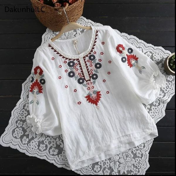 blusas femininas summer mori women shirts girl sweet flower embroidery lantern sleeve cotton linen female, White
blusas femininas summer mori women shirts girl sweet flower embroidery lantern sleeve cotton linen female, White