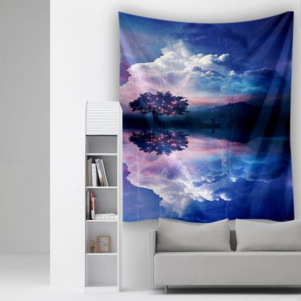 tapestries natural scenery tapestry mandala wall hanging boho decor