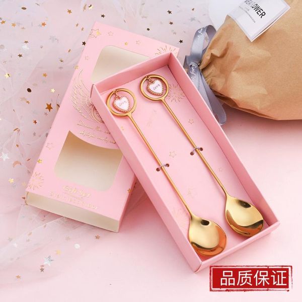 forks creative stainless steel spoon, wedding gift set, star pendant heart-shaped coffee stirring spoon
forks creative stainless steel spoon, wedding gift set, star pendant heart-shaped coffee stirring spoon