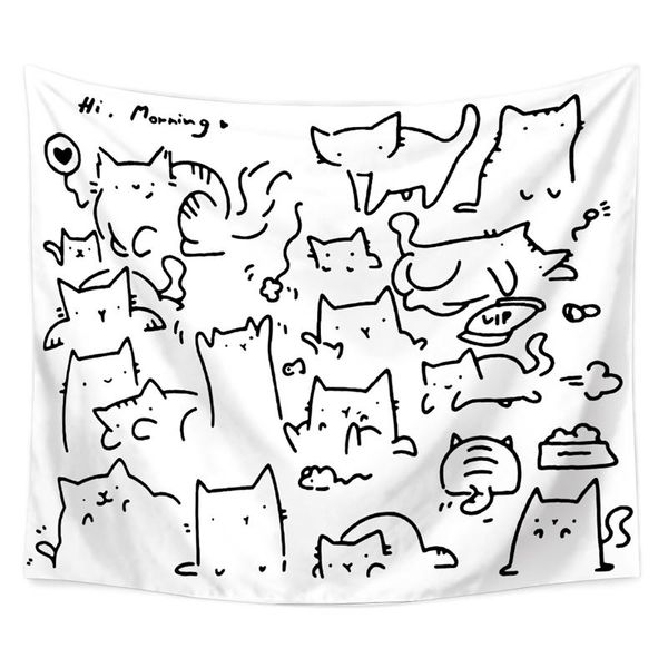 tapestries room decor tapestry cute cat printed wall hanging for background show window rectangle functional bed sheet home
tapestries room decor tapestry cute cat printed wall hanging for background show window rectangle functional bed sheet home