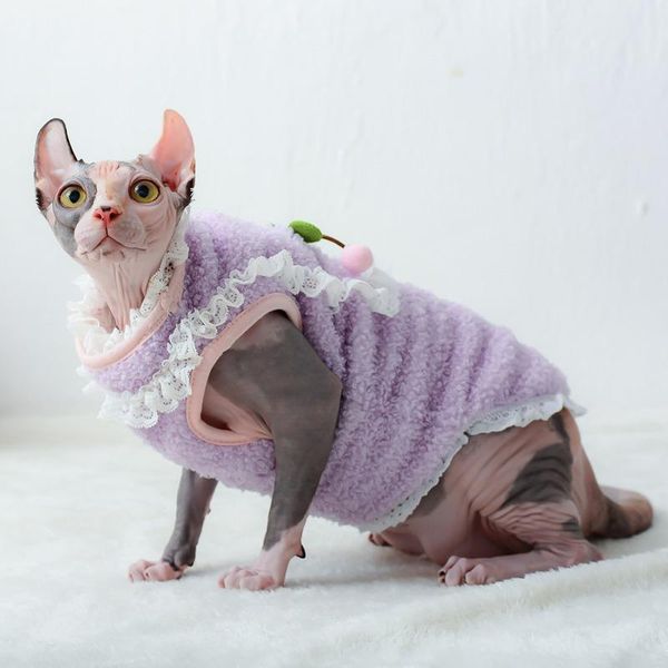 cat costumes pet clothes vest cute cherry lace plush puppy warm autumn home
cat costumes pet clothes vest cute cherry lace plush puppy warm autumn home