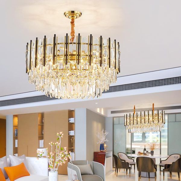 pendant lamps american modern design k9 crystal kristal golden titanuim finish led lamp for wedding party home
pendant lamps american modern design k9 crystal kristal golden titanuim finish led lamp for wedding party home