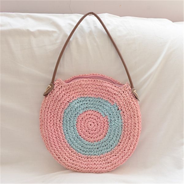 rattan capacity designer wicker round straw paper rope shoulder hand woven color splicing straight women's bag, Black;red
rattan capacity designer wicker round straw paper rope shoulder hand woven color splicing straight women's bag, Black;red