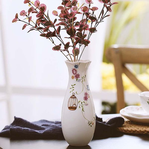 vases living room counterdried flower vase european-style deskarrangement small ceramic fresh artificial flo
vases living room counterdried flower vase european-style deskarrangement small ceramic fresh artificial flo