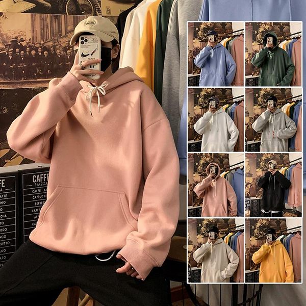 men's hoodies & sweatshirts hong kong ins spring autumn 2021 hooded fashion sweaters loose large m-5xl couples in the same color for me, Black
men's hoodies & sweatshirts hong kong ins spring autumn 2021 hooded fashion sweaters loose large m-5xl couples in the same color for me, Black
