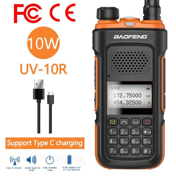 walkie talkie genuine baofeng uv-10r 10w powerful 10km transreceiver uhf/vhf with fcc&ce usb charger uv-5r uv-82 two way radio
walkie talkie genuine baofeng uv-10r 10w powerful 10km transreceiver uhf/vhf with fcc&ce usb charger uv-5r uv-82 two way radio