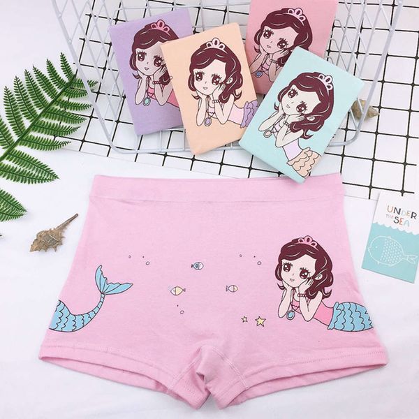 pure cotton children's underwear mermaid print girl's boxer shorts double crotch boneless technology student's boxer pants, Camo
pure cotton children's underwear mermaid print girl's boxer shorts double crotch boneless technology student's boxer pants, Camo