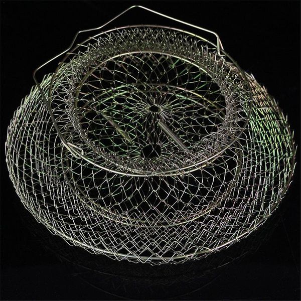 fishing accessories s&m&l anti hanging folding steel wire fishnet fish cage material net
fishing accessories s&m&l anti hanging folding steel wire fishnet fish cage material net