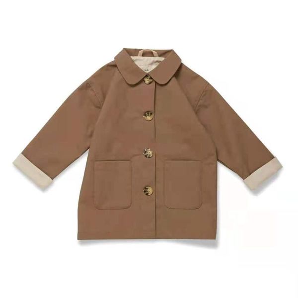 coat ks brand girls trench 2021 fall autumn winter jacket girl children's clothing, Blue;gray
coat ks brand girls trench 2021 fall autumn winter jacket girl children's clothing, Blue;gray