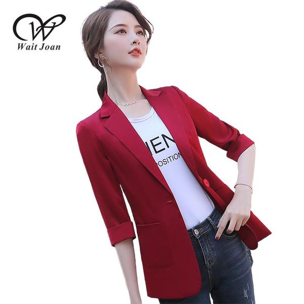 spring summer elegant casual suit office lady half sleeve blazer suits plus size women's single button solid women & blazers, White;black
spring summer elegant casual suit office lady half sleeve blazer suits plus size women's single button solid women & blazers, White;black