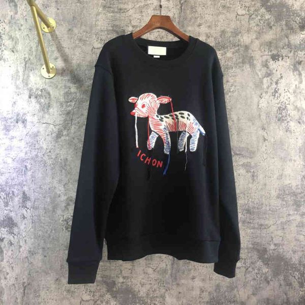 women's sweaters sweater hoodie fashion fringed fawn embroidered long sleeve pure cotton round neck casual pullover jacket 13z5, White;black
women's sweaters sweater hoodie fashion fringed fawn embroidered long sleeve pure cotton round neck casual pullover jacket 13z5, White;black