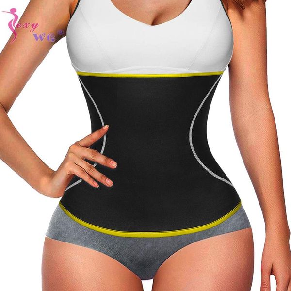 women's shapers sexywg neoprene waist trainer belt for women body shaper fat burning slimming weight loss tummy control cincher, Black;white
women's shapers sexywg neoprene waist trainer belt for women body shaper fat burning slimming weight loss tummy control cincher, Black;white