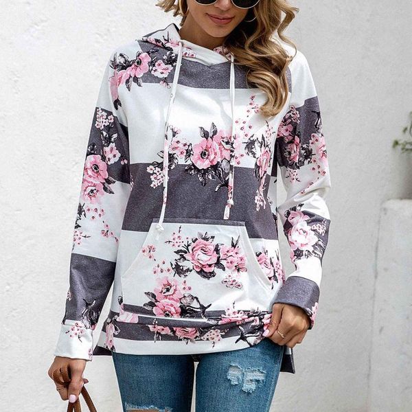 sudaderas de mujer winter women fashion stripe printing drawstring hood long sleeves sweatshirt ropa women's hoodies & sweatshirts, Black
sudaderas de mujer winter women fashion stripe printing drawstring hood long sleeves sweatshirt ropa women's hoodies & sweatshirts, Black