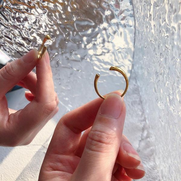 amaiyllis 18k gold little pearl curved ring adjustable chain finger rings for female anniversary gift bijoux femme jewelry cluster, Golden;silver
amaiyllis 18k gold little pearl curved ring adjustable chain finger rings for female anniversary gift bijoux femme jewelry cluster, Golden;silver