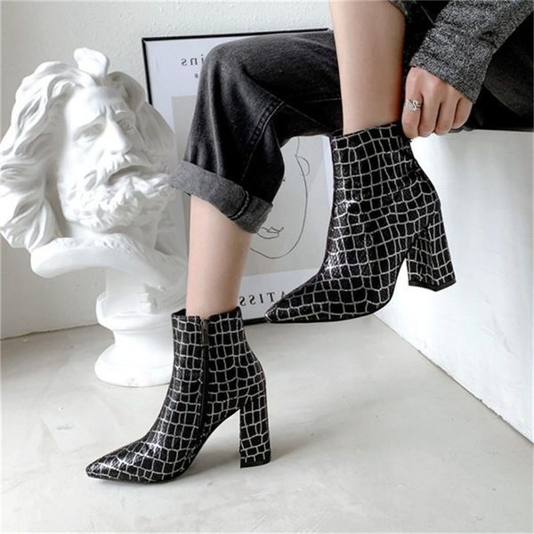 boots 34-42 ankle for women big size plush warm winter high heel shoes quality, Black
boots 34-42 ankle for women big size plush warm winter high heel shoes quality, Black