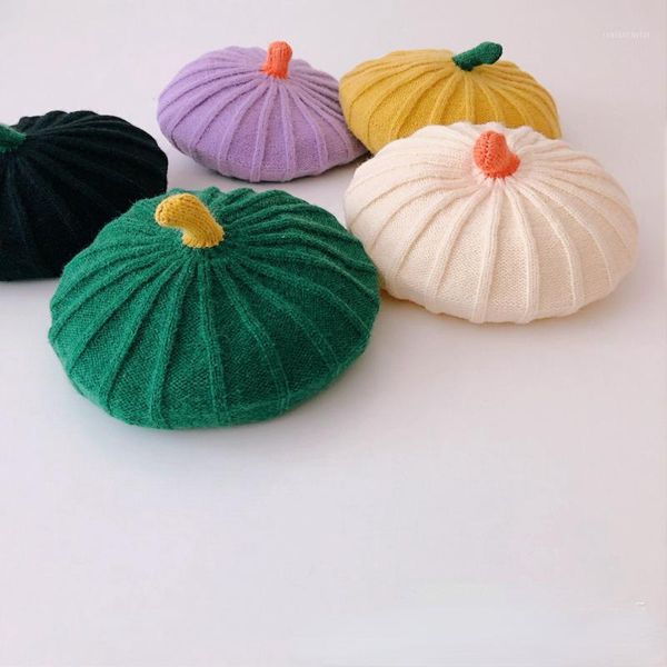 berets fashion knitted beret multicolor children's baby hat autumn and winter style accessories cute painter girl child, Blue;gray
berets fashion knitted beret multicolor children's baby hat autumn and winter style accessories cute painter girl child, Blue;gray