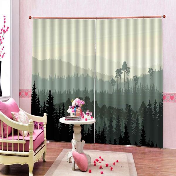 curtain & drapes mountain luxury blackout 3d window curtains for living room bedroom customized size green
curtain & drapes mountain luxury blackout 3d window curtains for living room bedroom customized size green