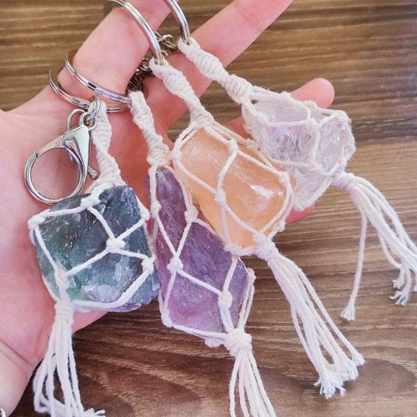 keychains natural purple transparency big stone handbag purse holder raw real quartz dangle car clasps chains key rings, Silver
keychains natural purple transparency big stone handbag purse holder raw real quartz dangle car clasps chains key rings, Silver