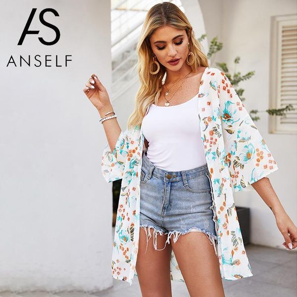 fashion women floral print cardigan half sleeve open front beachwear loose casual kimono blouse summer beach cover up 2xl women's swim, White;black
fashion women floral print cardigan half sleeve open front beachwear loose casual kimono blouse summer beach cover up 2xl women's swim, White;black