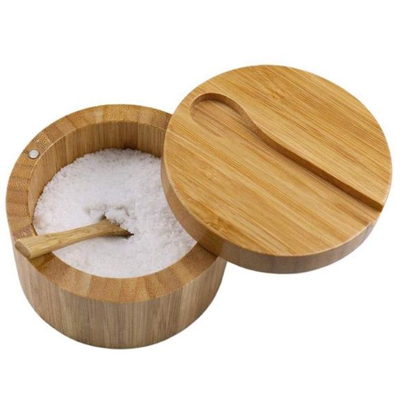 storage bottles & jars boxes salt box bamboo with magnetic swivel lid container for kitchen containers
storage bottles & jars boxes salt box bamboo with magnetic swivel lid container for kitchen containers