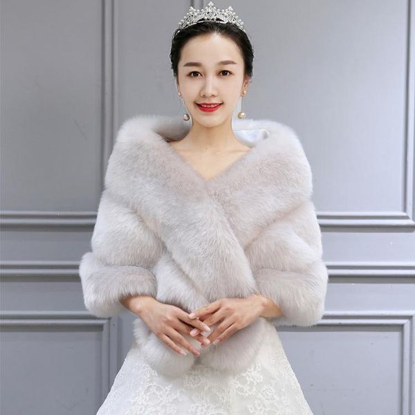 wraps & jackets white grey women' bolero warm faux fur coat wedding bride wrap wine red feather robe
wraps & jackets white grey women' bolero warm faux fur coat wedding bride wrap wine red feather robe