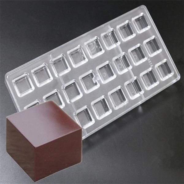 baking & pastry tools 1pc 24 cavities square cube shaped hard polycarbonate chocolate mould pc candy pasta tool injection cake mold
baking & pastry tools 1pc 24 cavities square cube shaped hard polycarbonate chocolate mould pc candy pasta tool injection cake mold