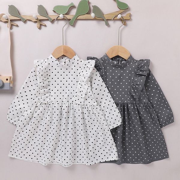 spring kids girl long sleeve wave point dress infant baby born sweet clothes 210429, Blue
spring kids girl long sleeve wave point dress infant baby born sweet clothes 210429, Blue