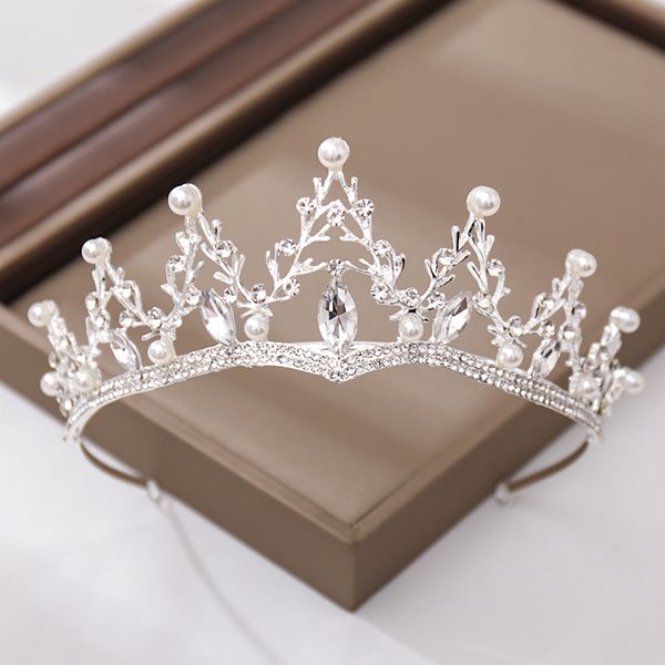 silver color crystal party crowns tiara queen crown rhinestones pearl wedding hair accessoriesheadband bridal hair jewellerydio chan contact, Golden;white
silver color crystal party crowns tiara queen crown rhinestones pearl wedding hair accessoriesheadband bridal hair jewellerydio chan contact, Golden;white