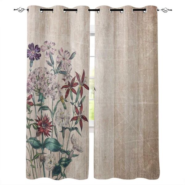 retro flower wood grain blackout curtains home decor living room window children's bedroom curtain & drapes
retro flower wood grain blackout curtains home decor living room window children's bedroom curtain & drapes