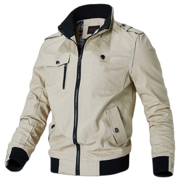 men's jackets fashion jacket zipper casual slim workwear coat long sleeve military outdoor plus size, Black;brown
men's jackets fashion jacket zipper casual slim workwear coat long sleeve military outdoor plus size, Black;brown