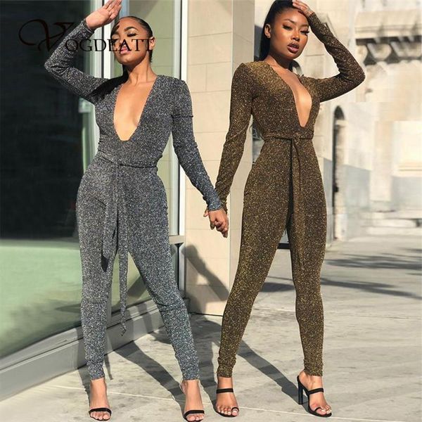 women's jumpsuits & rompers shine women jumpsuit v neck long sleeve glitter sparkle bling 2021 autumn winter streetwear club party belt, Black;white
women's jumpsuits & rompers shine women jumpsuit v neck long sleeve glitter sparkle bling 2021 autumn winter streetwear club party belt, Black;white