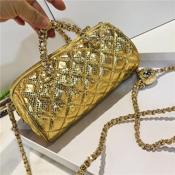 evening bags 2021 spring and snake pattern head layer cowhide cylinder female bag rhombus chain shoulder messenger pillow tide
evening bags 2021 spring and snake pattern head layer cowhide cylinder female bag rhombus chain shoulder messenger pillow tide
