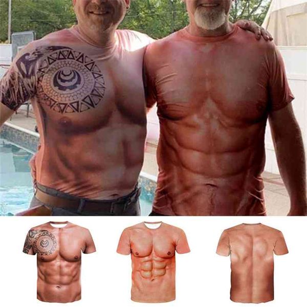 muscle tattoo print t-shirt men short sleeve 3d digital printing t-shirt 210322, White;black
muscle tattoo print t-shirt men short sleeve 3d digital printing t-shirt 210322, White;black