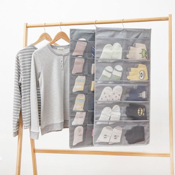 thick oxford cloth storage bags wall-mounted dormitory room closet double sided hanging bag moisture proof socks underwear bra boxes & bins
thick oxford cloth storage bags wall-mounted dormitory room closet double sided hanging bag moisture proof socks underwear bra boxes & bins