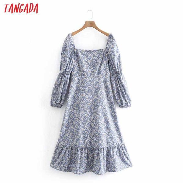 tangada women flowers print dress puff long sleeve square collar ladies vintage midi dress xn280 210609, Black;gray
tangada women flowers print dress puff long sleeve square collar ladies vintage midi dress xn280 210609, Black;gray