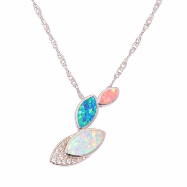 pendant necklaces colorful fire opal leaf crystal necklace for women ladies luxury leaves sweater chain fashion boho jewelry gift, Silver
pendant necklaces colorful fire opal leaf crystal necklace for women ladies luxury leaves sweater chain fashion boho jewelry gift, Silver