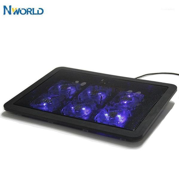 11-15-inch lapcomputer cooling pad six fan notebook stand cooler for lap led light11
11-15-inch lapcomputer cooling pad six fan notebook stand cooler for lap led light11