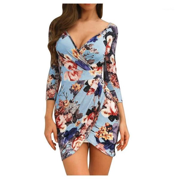 casual dresses women 2021 summer v neck floral print boho beach dress retro three-quarter sleeve mini wrap sundress robe, Black;gray
casual dresses women 2021 summer v neck floral print boho beach dress retro three-quarter sleeve mini wrap sundress robe, Black;gray