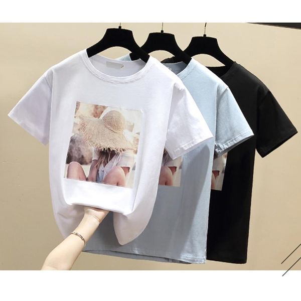 women's t-shirt ggright 2021 summer cotton t shirt women white graphic printed tee female short sleeve tees o-neck
women's t-shirt ggright 2021 summer cotton t shirt women white graphic printed tee female short sleeve tees o-neck