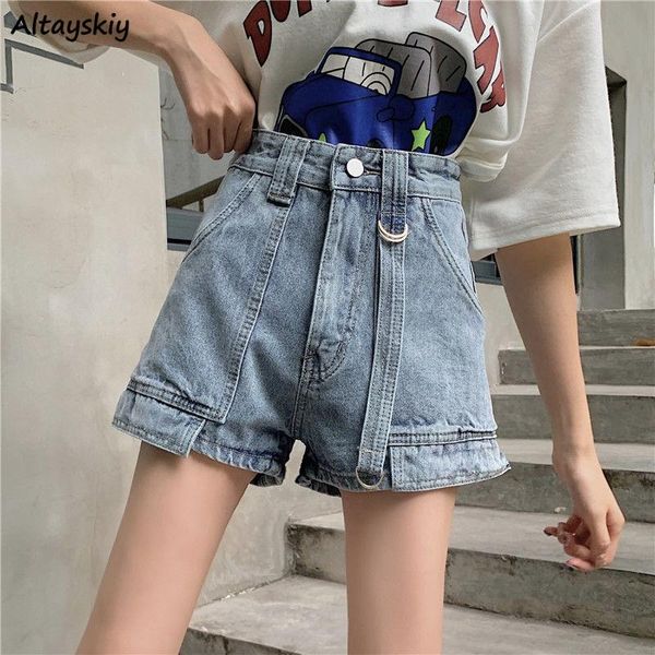 women's shorts women solid denim fashionable designed chic hipsters all-match spliced vintage harajuku safari style students distressed, White;black
women's shorts women solid denim fashionable designed chic hipsters all-match spliced vintage harajuku safari style students distressed, White;black