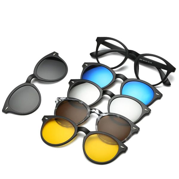 sunglasses hjyfino 5 lenes magnet clip mirrored on glasses men polarized custom prescription myopia, White;black
sunglasses hjyfino 5 lenes magnet clip mirrored on glasses men polarized custom prescription myopia, White;black