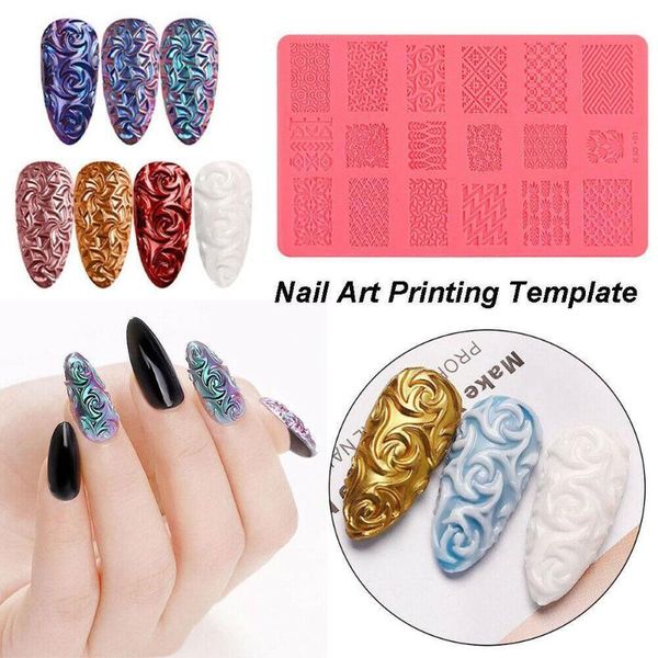 nail art kits silicone printing template powder chrome pigment decorating tool dust relief environment-friendly 3d q7c1
nail art kits silicone printing template powder chrome pigment decorating tool dust relief environment-friendly 3d q7c1