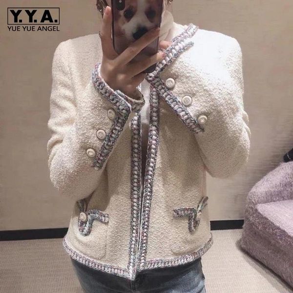 women's jackets fashion women weave edge spring fall tweed jacket elegant office ladies slim fit short outwear coat brand designer part, Black;brown
women's jackets fashion women weave edge spring fall tweed jacket elegant office ladies slim fit short outwear coat brand designer part, Black;brown